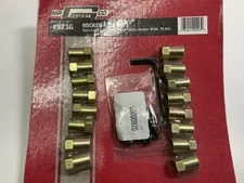 Mr.Gasket 923G 3/8" Rocker Arm Nuts W/ Locks, Set Of 16