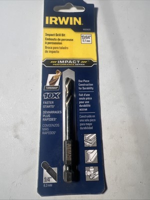 IRWIN  IMPACT DRILL BIT 1892820 13/64''