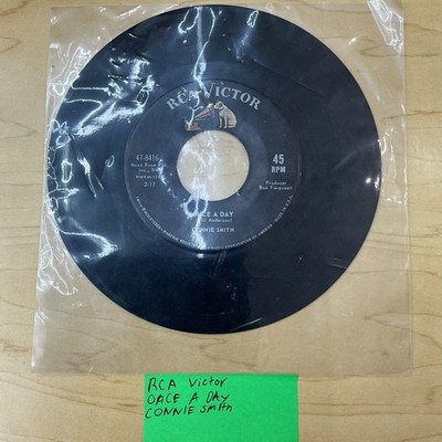 Connie Smith Once A Day / The Threshold 45 RPM Vinyl Record RCA Victor 47-8416