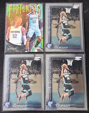 JA MORANT 4-CARD LOT 2026 Topps Chrome Fortune 15 #4/Base #29 MEMPHIS GRIZZLES