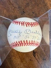 Mickey Mantle Signed "MVP 57 57 62" Baseball PSA/DNA Authenticated