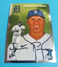 2023 Topps Chrome Platinum Anniversary Jermaine Palacios RC #57 Detroit Tigers