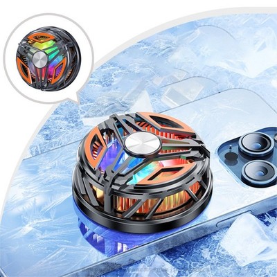 Tragbare Kühlbox für mobile Geräte mit Magnetaufsatz und USB-Anschluss
