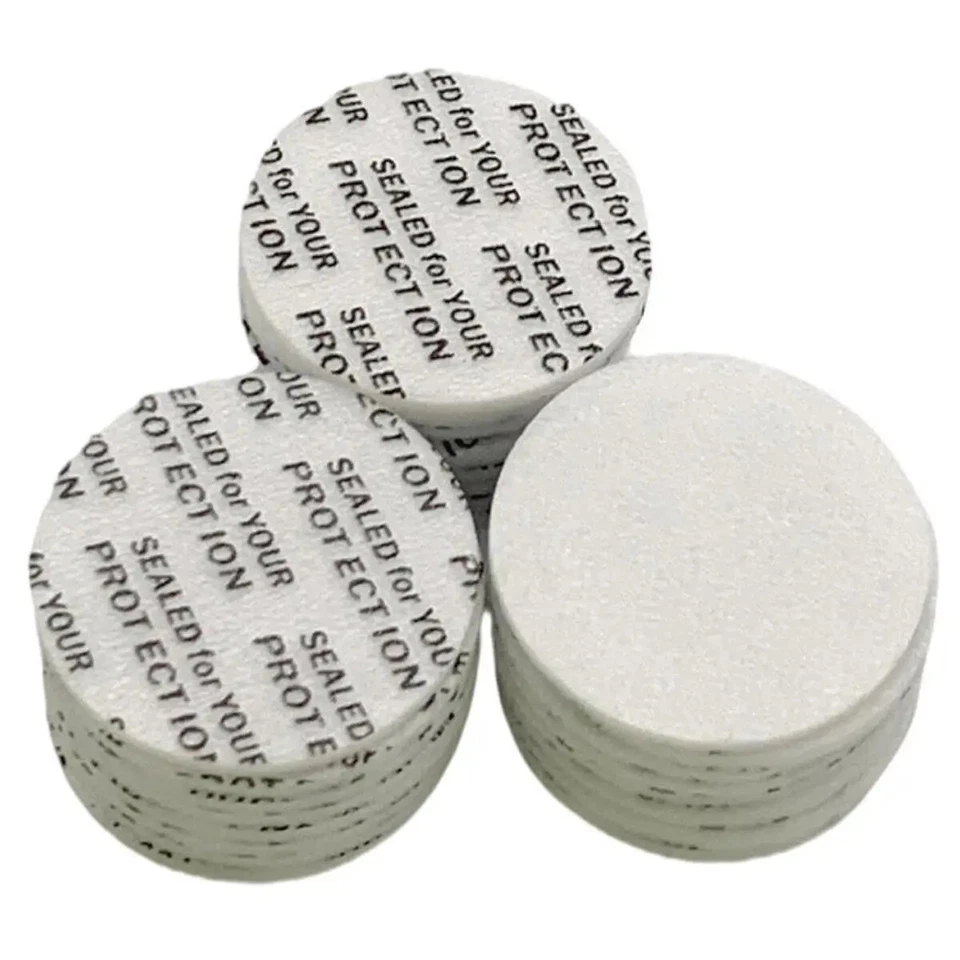 Revestimiento de tapa de espuma sensible a la presión Revestimientos de tapa de sellado Tarro Botella Seguridad Sellos de manipulación Foto 4 de 4