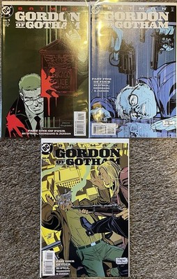 Batman: Gordon of Gotham Lot (Issues 1, 2, 4) 