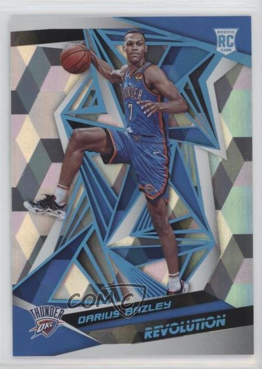 2019-20 Panini Revolution Rookies Cubic 10/50 Darius Bazley #149 Rookie RC g2u