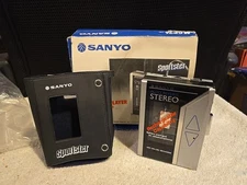 Sanyo MGP 26 "Walkman" Personal Cassette Player For Parts/ Repair