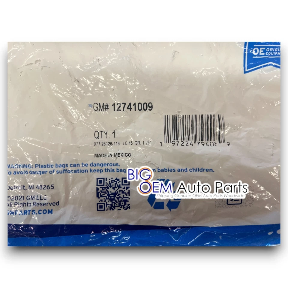 OEM подлинный GM новый 3,6 л термостат охлаждающей жидкости двигателя и корпус с уплотнением 12741009 - Изображение 4 из 4