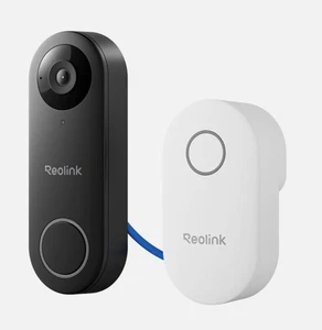 Reolink Video Doorbell PoE Wired Smart 2K+ 5MP Person Detection 180° Wide View