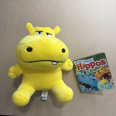 Hungry Hungry Hippos Bottomless Potamus Plush Toy Factory Brand New Hasbro NWT