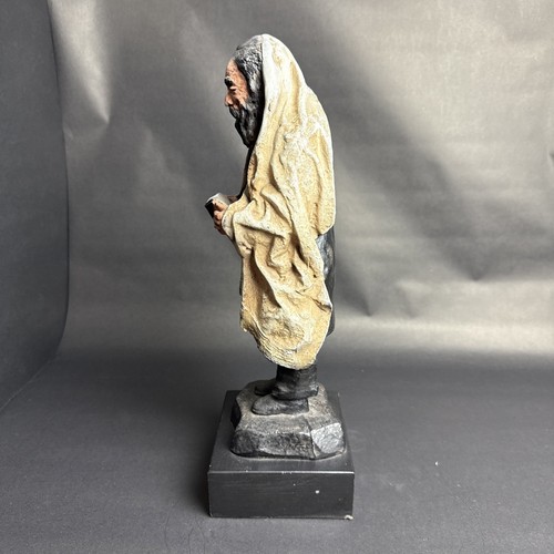 1970's David Klass Jewish Rabbi Praying Austin Productions Sculpture Murray Pott - Picture 4 of 14