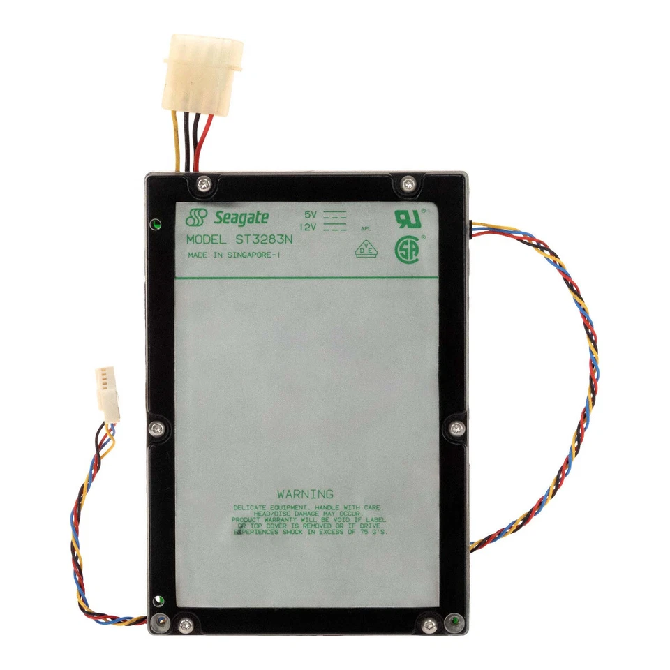 FESTPLATTE SEAGATE ST3283N 283MB 4.5K 128KB FAST SCSI 50-PIN 3.5''  - Bild 3 von 3