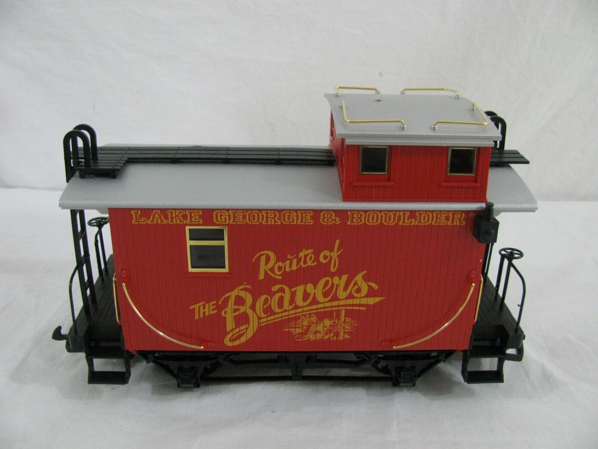 Vintage LGB G Lake George & Boulder Route of Beavers Freight Set