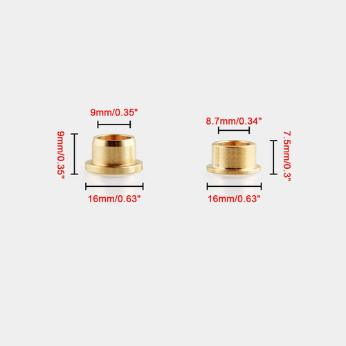 Door Hinge Pin & Bushing Kit Replacement for Ford F150 F250 F350 Bronco SUV - Picture 3 of 12