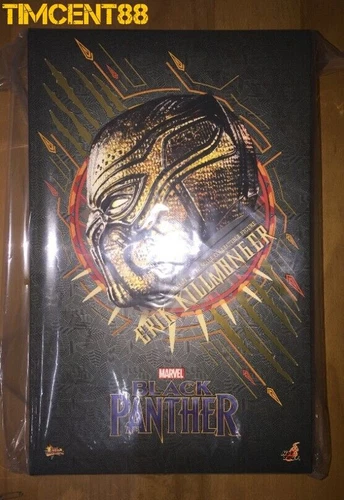 ¡Listo! Hot Toys MMS471 Black Panther - 1/6 Erik Killmonger Figura UPS