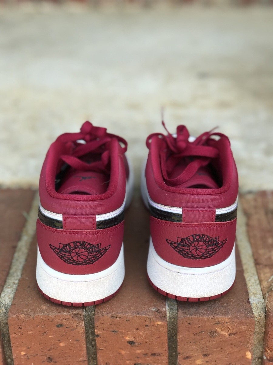 【NIKE】AIR JORDAN 1 LOW NOBLE RED Jordan 1 Low Noble Red Men's - 553558-604 - US