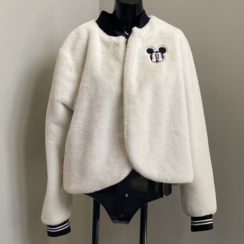 Disney Mickey Mouse Womens Faux Fur 
