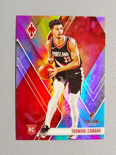 2023-24 Panini Phoenix Toumani Camara Color Burst Prizm Rookie RC SSP #269
