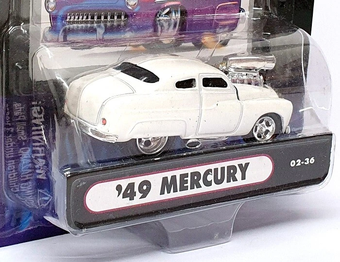 Muscle Machines 1/64 Scale 71161 02-36 - 1949 Mercury - White - Image 3 of 4