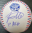 Jackson Merrill Autographed 2024 All Star Game Baseball Inscribed 1st ASG BW COA