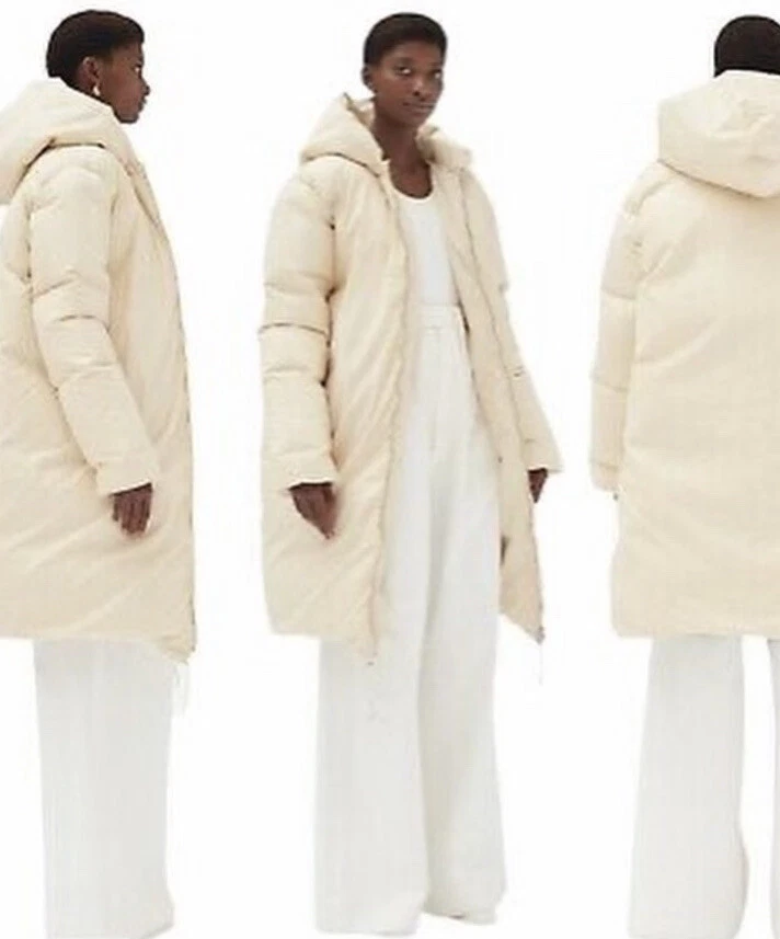 Old Celine Silk Puffer Size 34 Cream eBay