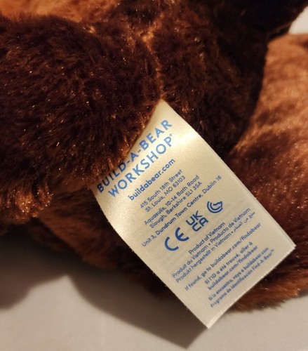 Peluche BAB BUILD A BEAR Sammy La Ardilla 14" BAB Usado - Imagen 5 de 5