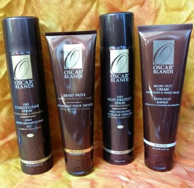 OSCAR BLANDI - HEAT PROTECT SPRAY, BLOW OUT CREME,  BRAID PASTE,  GLOSSING CREME