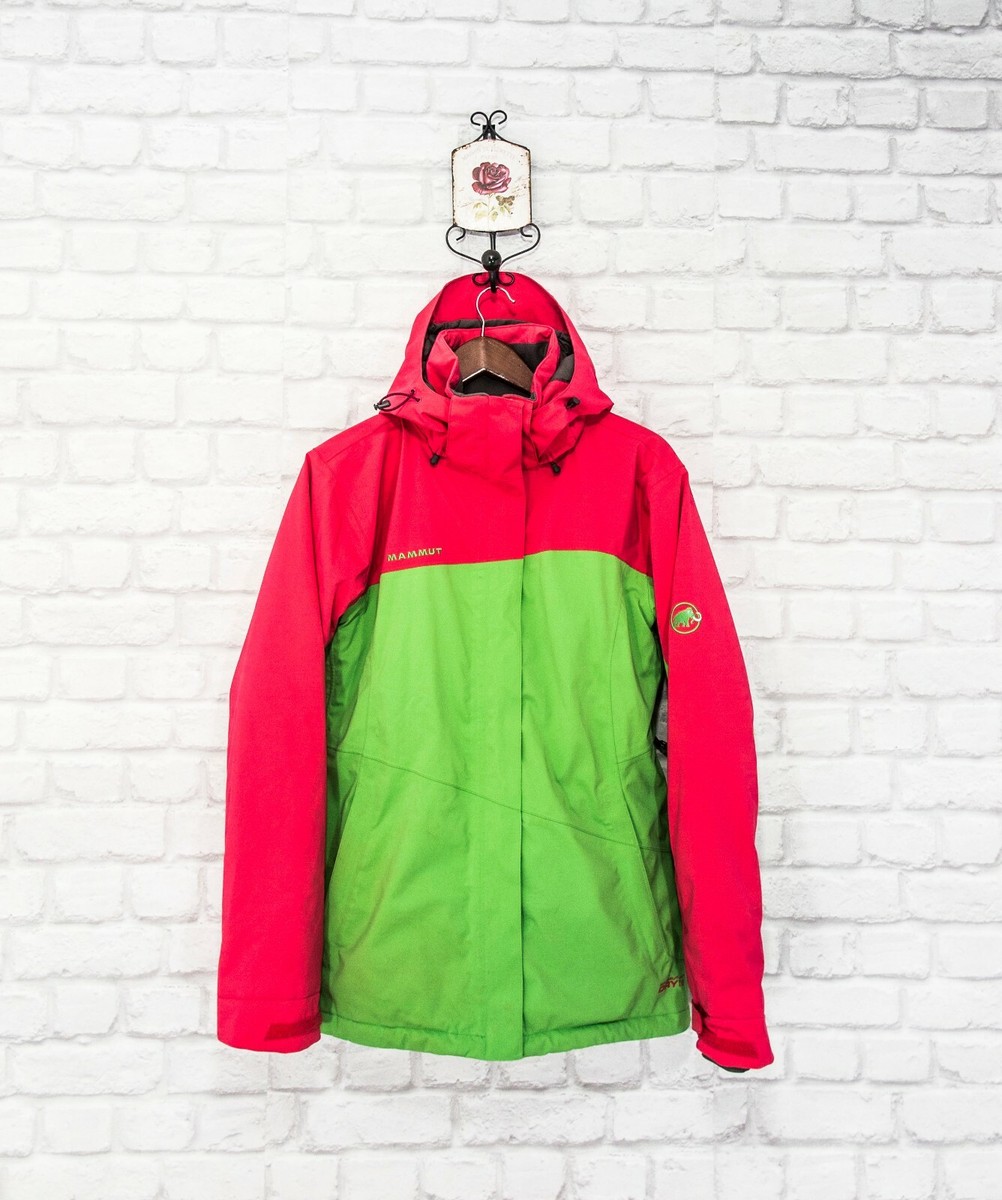 Mammut Dry Tech Waterproof Women's Hooded Ski Snowboard Jacket