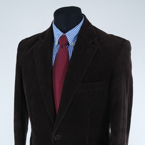 Herren Cord Sport Mantel 40R US Größe MCNEAL Dunkelbraun Baumwolle Blazer Jacke - Bild 9 von 14