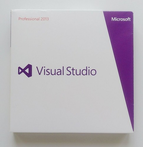 NEW Visual Studio 2013 Professional English vup SEALED - VAT INVOICE - C5E-01077