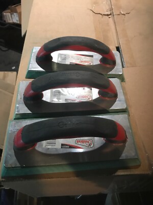 Lot Of 3 Goldblatt G02371 Tool 9-Inch x 4-Inch Soft-Grip Epoxy Float