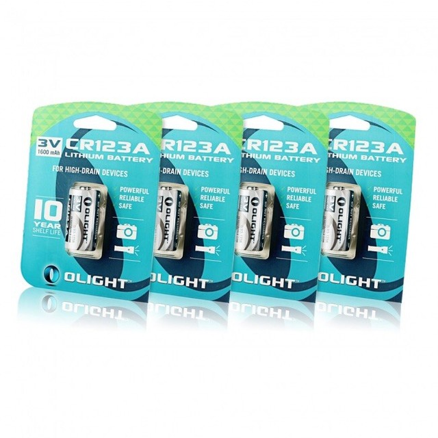 UK Olight Cr123a Battery 3v 1500 mAh for sale online eBay