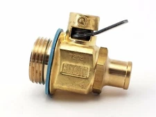 Fumoto T205NS Quick Oil Drain Valve w/ Nipple for Caterpillar 1-1/8"-12UNF T205N