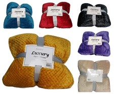 Waffelvlies Überwurfdecke Tagesdecke Schlafsofa Stuhl - Doppelkönig Kissenbezug