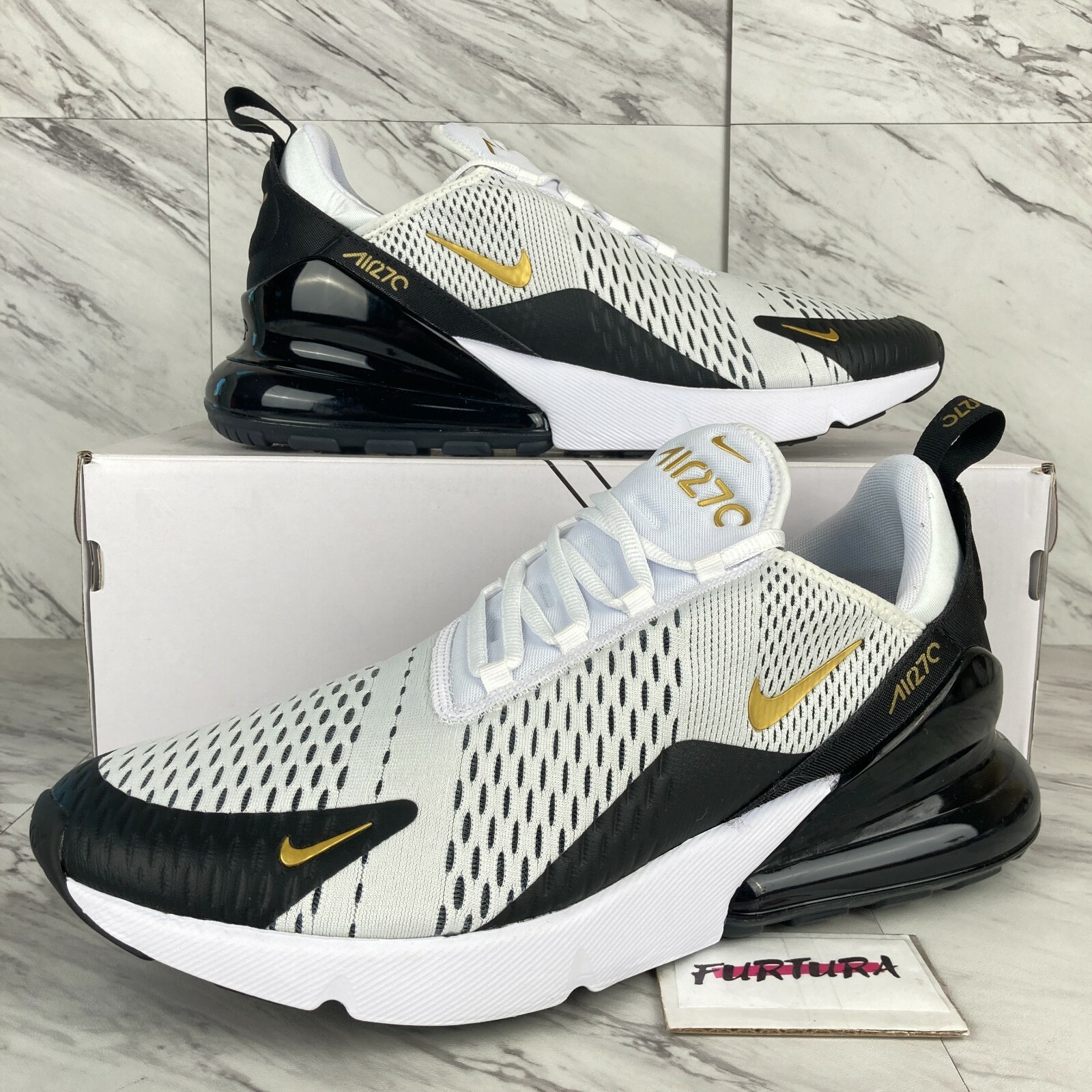 Selten Geschmack Behindert Nike Air Max 270 White Gold Black Laser Fruheste Bergsteiger