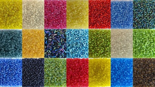 250g Glass Seed Beads Size 11/0 - 5 Colors 50g Each Color (13) - Imagen 8 de 8