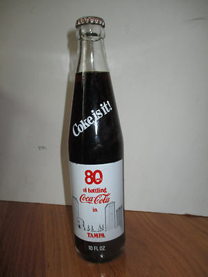 1902-82 TAMPA COCA-COLA NEW PLANT 1/83 Full Coke Commemorative