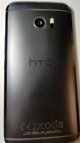 HTC 10 32GB Black (Unlocked) Android 12 #837B Working Well Good Condition - Picture 2 of 7