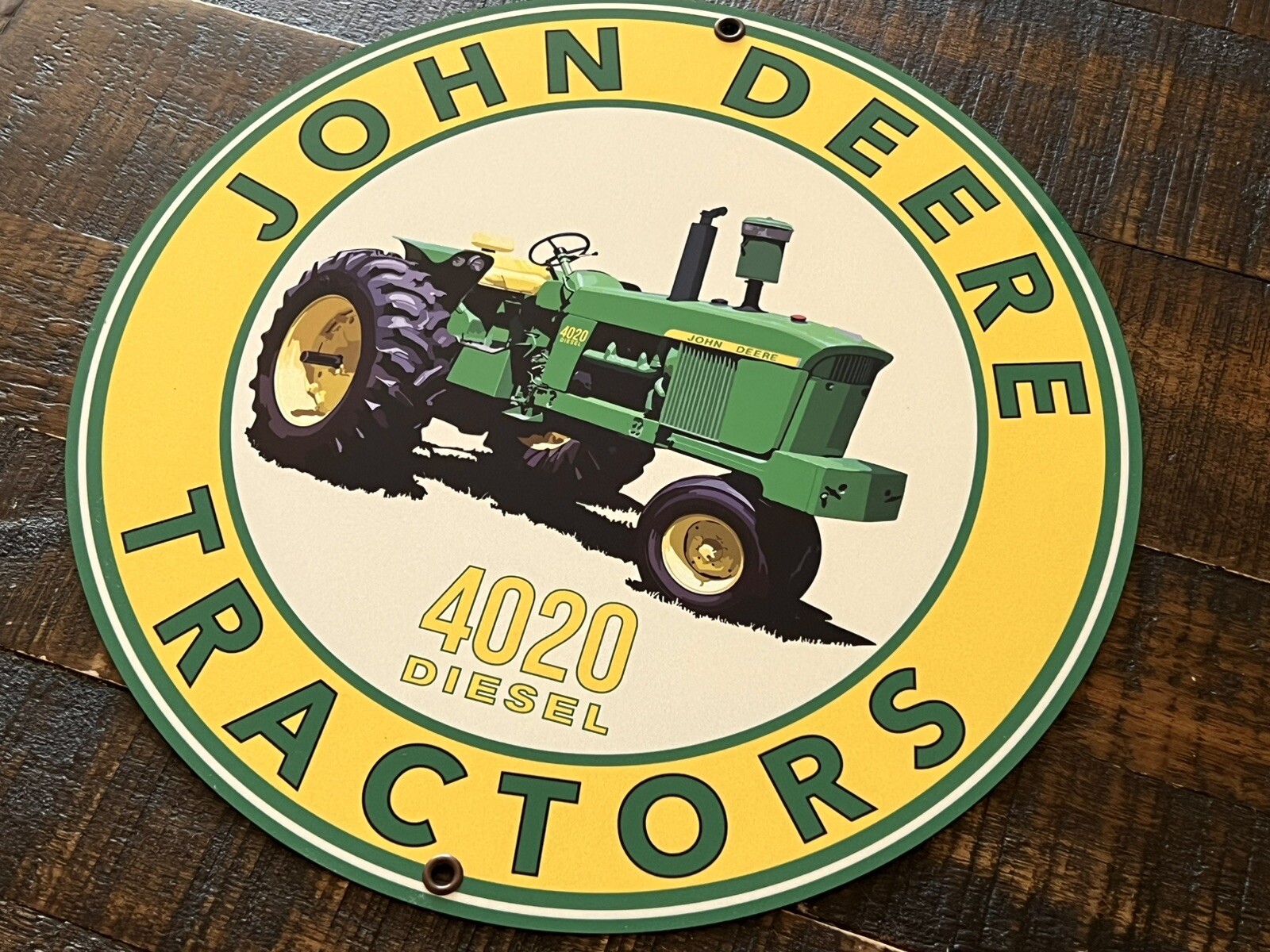 12 Inch John Deere 4020 Tractor Sign  Farm Equipment metal sign