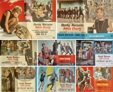 SWEET CHARITY Italian fotobusta movie poster x8  SHIRLEY MacLAINE SAMMY DAVIS JR