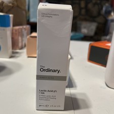 The Ordinary Lactic Acid 5% + HA 2% Serum - 30ml - Gently Exfoliates & Hydrates - New In Box 13 thumbnail image