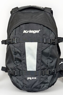 Kriega R25 Backpack kompatibel mit Harness Pocket, schwarz, wasserdicht, 25L