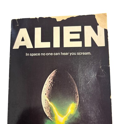 Alien Movie Novelization by Alan Dean Foster PB 1st Edition 4th