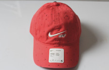 Nike Golf      Heritage86 Unisex Cap Hat   Light Red   One Size Fit All