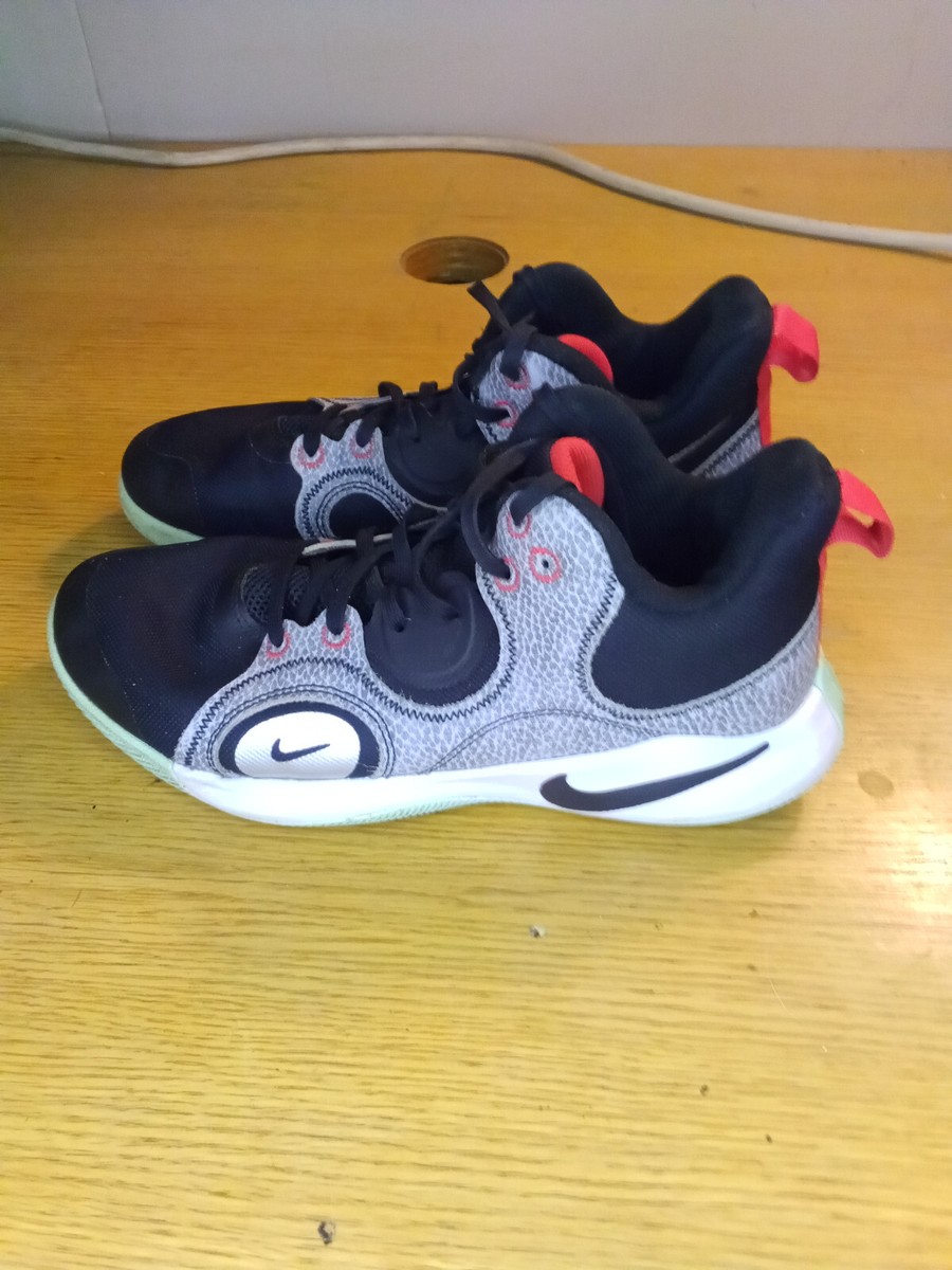 Nike Fly By Mid Black/Black-Wolf Grey Basketball Athletic Shoes