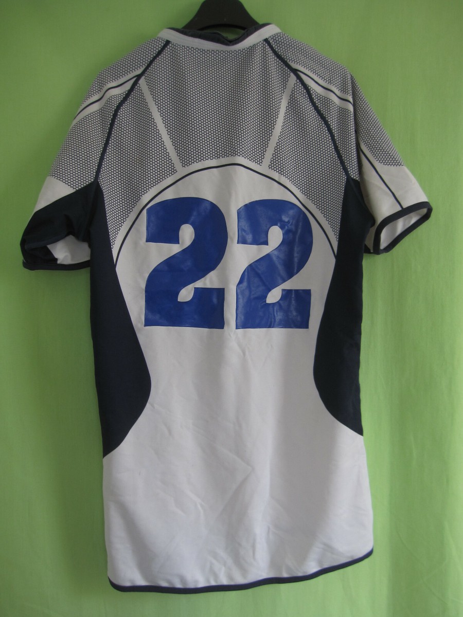 Maillot Rugby Castres Olympique Vintage, Blanc, Canterbury, Taille XL, Porté