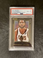 2021-22 GOLD /10 Panini Recon Future Legends Evan Mobley #7 RC PSA 8 NM-MT POP 1