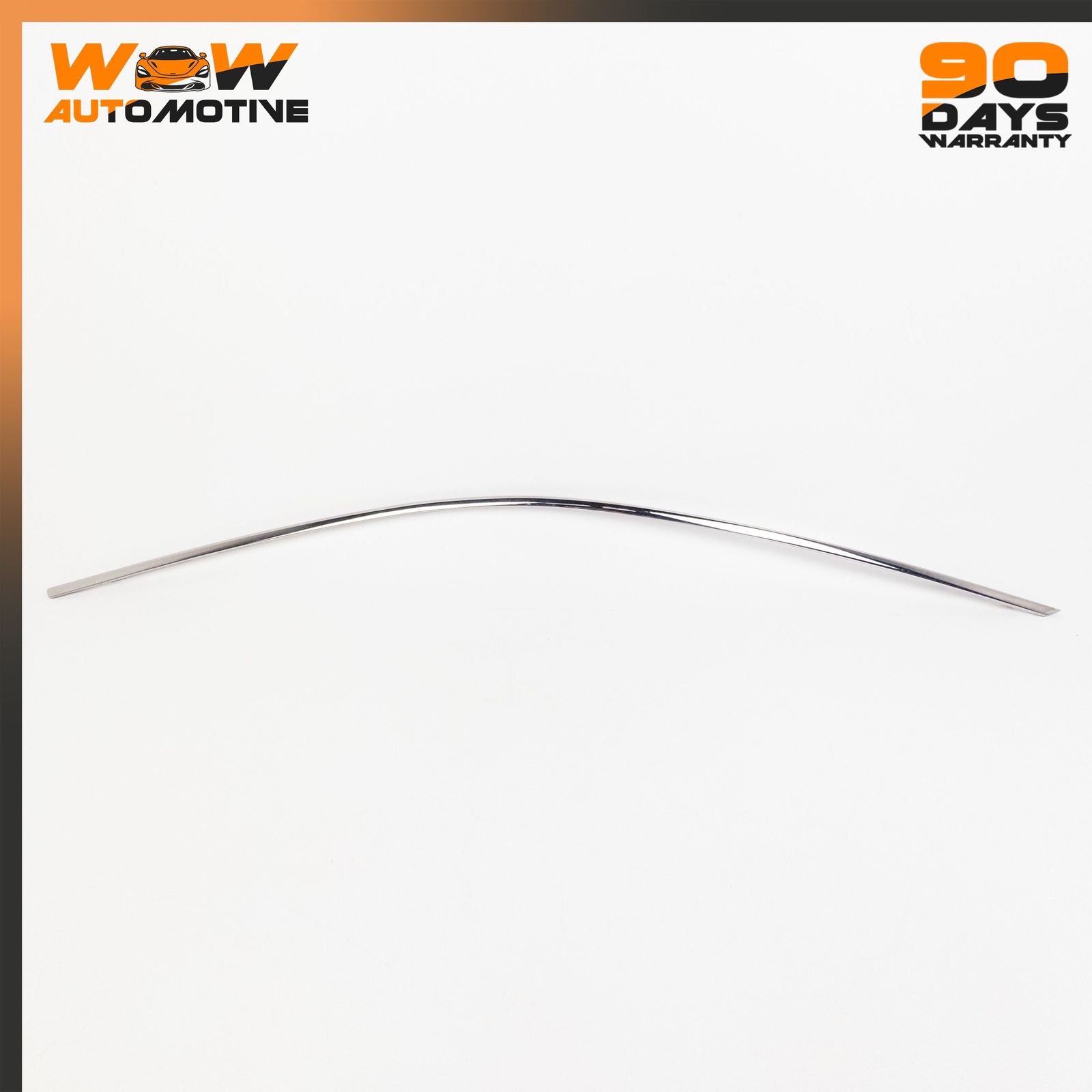06-13 BENTLEY CONTINENTAL FLYING SPUR FRONT RIGHT DOOR MOLDING CHROME OEM