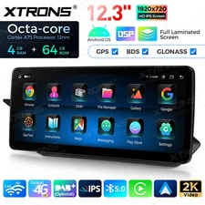 12.3" 4+64G 4G Android 14 CarPlay Retrofit GPS For Benz E-Class S212 W212 NTG4.0