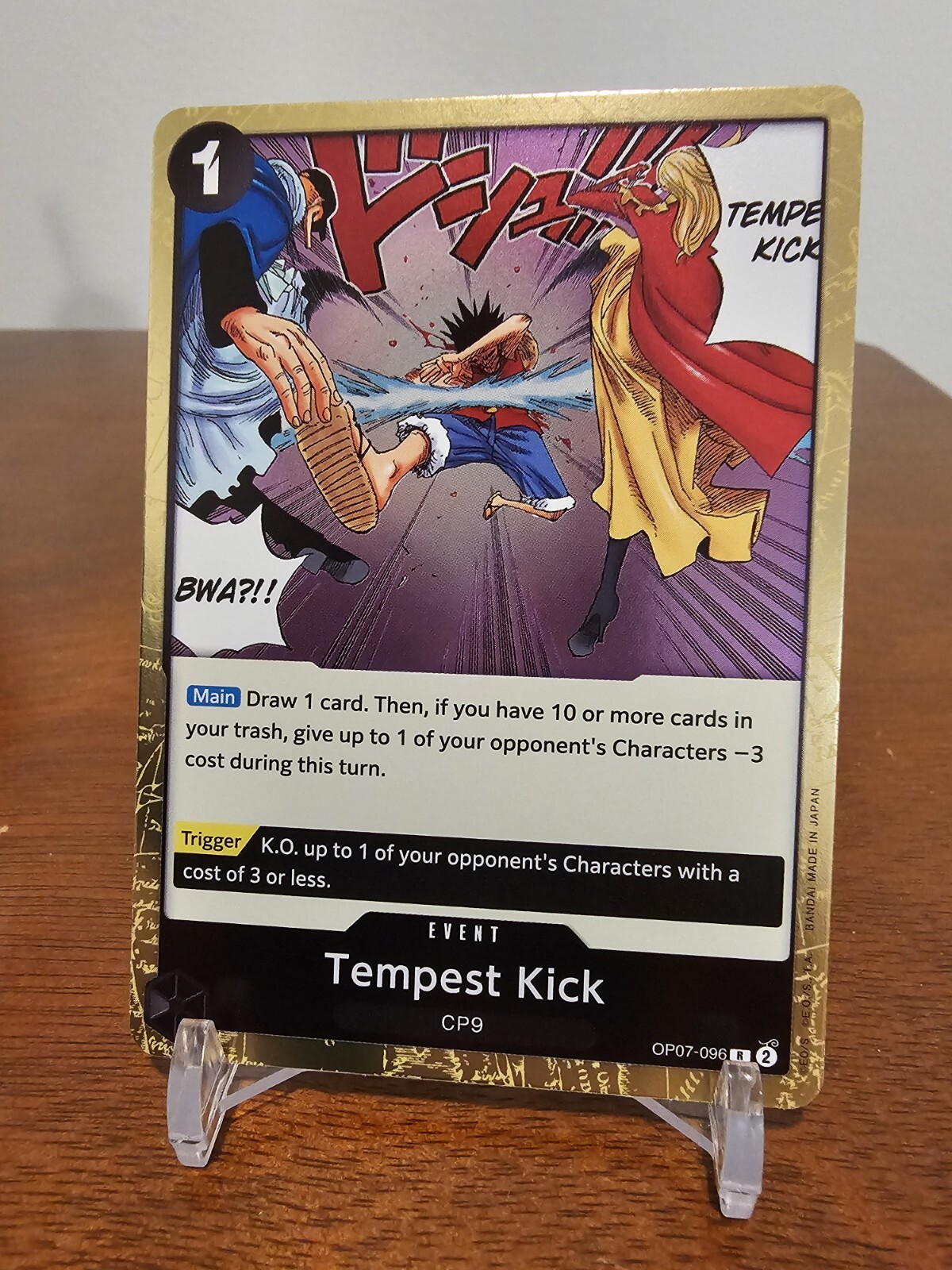 Tempest Kick - 500 Years in the Future (OP07) ENGLISH (OP07-096)